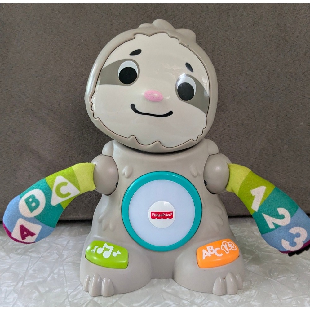 Fisher-Price Linkimals Smooth Moves Sloth Learning Toy - Light & Sound WORK! - Picture 2 of 3